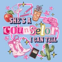 She's a Counselor I can Tell - Heavy Blend Crewneck Sweatshirt Design