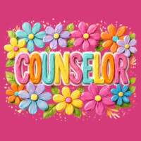 Counselor Flowers 84-300 - Adult Softstyle ® T Shirt Design