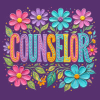 Counselor Flowers Faux Paint 84-301 - Adult Softstyle ® T Shirt Design