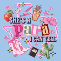 She's a Para I can Tell 84-400 - Heavy Blend Crewneck Sweatshirt Design