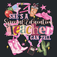 She's a Special Education Teacher 84-503 - Heavy Blend Crewneck Sweatshirt Design
