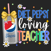 Diet Pepsi Loving Teacher 99-214 - Adult Cooling Performance Long Sleeve Tee Design