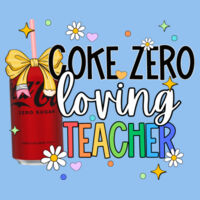 Coke Zero Loving Teacher 99-152 - Adult Cooling Performance Short Sleeve Tee Design