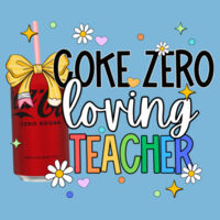 Coke Zero Loving Teacher 99-152 - Adult Softstyle ® T Shirt Design