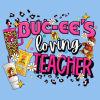 Buc-ee's Loving Teacher 99-220 - Adult Cooling Performance Long Sleeve Tee Design