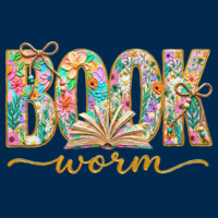 Book Worm 84-018 - Adult Cooling Performance Long Sleeve Tee Design
