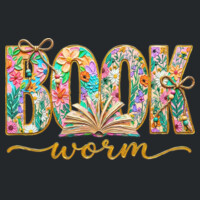 Book Worm 84-018 - Heavy Blend Crewneck Sweatshirt Design
