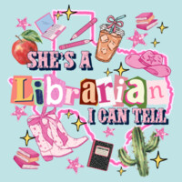 She’s a Librarian I Can Tell 84-028 - Adult Cooling Performance Long Sleeve Tee Design