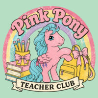 Pink Pony Teacher Club Shirt Bundle- 07-100 - Adult Softstyle ® T Shirt - Adult Softstyle ® T Shirt Design