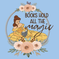 Books Hold All The Magic - 07-106 - Adult Softstyle ® T Shirt - Adult Softstyle ® T Shirt Design
