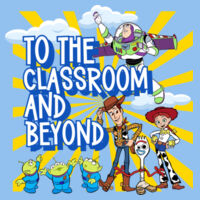 To The Classroom and Beyond 99-194 - Adult Cooling Performance Long Sleeve Tee Design