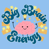 Big Brain Energy 99-147 - Adult Cooling Performance Long Sleeve Tee Design