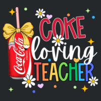 Coke Loving Teacher 99-157 - Heavy Blend Crewneck Sweatshirt Design