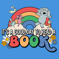 It's a Good Day to Read a Book 88-006 - Adult Cooling Performance Long Sleeve Tee Design