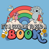 It's a Good Day to Read a Book 88-006 - Adult Softstyle ® T Shirt Design