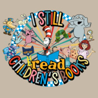I Still Read Children's Books 88-007 - Adult Softstyle ® T Shirt Design