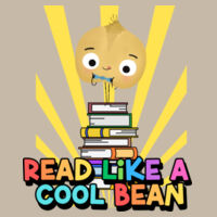 Read Like a Cool Bean 88-104 - Adult Softstyle ® T Shirt Design