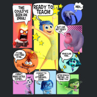 Inside Out Teacher Edition 88-102 - Heavy Blend Crewneck Sweatshirt Design