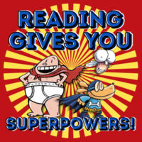 Reading Gives You Superpowers! 88-105 - Adult Cooling Performance Short Sleeve Tee Design