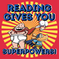 Reading Gives You Superpowers! 88-105 - Adult Softstyle ® T Shirt Design