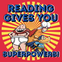 Reading Gives You Superpowers! 88-105 - Adult Softstyle ® T Shirt Design