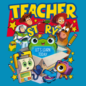 Teacher Story 07-114 - Adult Softstyle ® T Shirt Design
