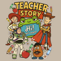 Teacher Story Vintage 99-255 - Adult Softstyle ® T Shirt Design
