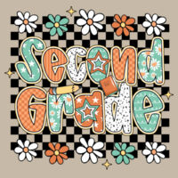 Second Grade Groovy 89-000 - Heavy Blend Crewneck Sweatshirt Design