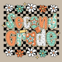 Second Grade Groovy 89-000 - Heavy Blend Crewneck Sweatshirt Design