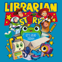 Librarian Story 84-032 - Adult Softstyle ® T Shirt Design