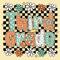 Third Grade Groovy 89-001 - Adult Cooling Performance Short Sleeve Tee Design