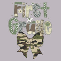 First Grade Camo 89-002 - Youth Cooling Performance Short Sleeve Tee Design