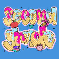 Second Grade Ice Cream 89-008 - Youth Cooling Performance Short Sleeve Tee Design