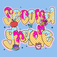 Second Grade Ice Cream 89-008 - Adult Cooling Performance Short Sleeve Tee Design