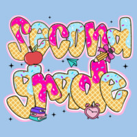 Second Grade Ice Cream 89-008 - Heavy Blend Crewneck Sweatshirt Design