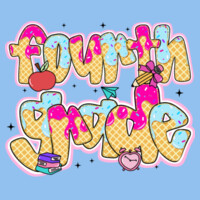 Fourth Grade Ice Cream 89-009 - Youth Cooling Performance Short Sleeve Tee Design