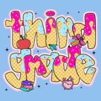 Third Grade Ice Cream 89-010 - Adult Cooling Performance Short Sleeve Tee Design