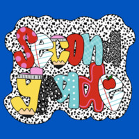 Second Grade Polka Dots 89-019 - Adult Cooling Performance Short Sleeve Tee Design