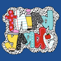 Third Grade Polka Dots 89-020 - Heavy Blend Crewneck Sweatshirt Design