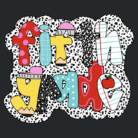 Fifth Grade Polka Dots 89-022 - Youth Heavy Cotton 100% Cotton T Shirt Design