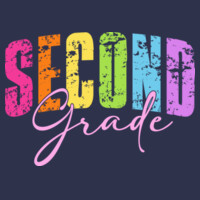 Second Grade Letters 89-024 - Youth Heavy Cotton 100% Cotton T Shirt Design