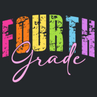 Fourth Grade Letters 89-026 - Heavy Blend Crewneck Sweatshirt Design