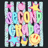 Second Grade Preppy 89-035 - Adult Softstyle ® T Shirt Design
