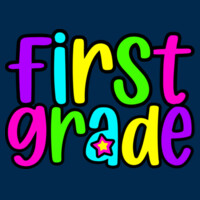 First Grade Bright Colors 89-037 - Adult Cooling Performance Short Sleeve Tee Design