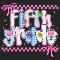 Fifth Grade Coquette Checkered 89-044 - Youth Cooling Performance Short Sleeve Tee Design