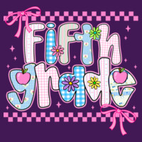 Fifth Grade Coquette Checkered 89-044 - Adult Cooling Performance Long Sleeve Tee Design