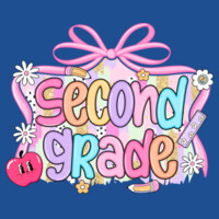 Second Grade Coquette Apple 89-046 - Heavy Blend Crewneck Sweatshirt Design