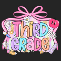 Third Grade Coquette Apple 89-047 - Adult Cooling Performance Long Sleeve Tee Design