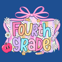Fourth Grade Coquette Apple 89-048 - Heavy Blend Crewneck Sweatshirt Design