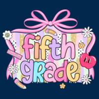 Fifth Grade Coquette Apple 89-049 - Youth Cooling Performance Short Sleeve Tee Design
